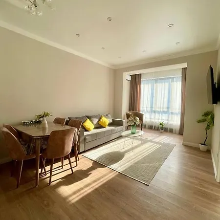 Seven Hills Светлая И Уютная Квартира В Жилом Комплексе Almaty Exterior photo